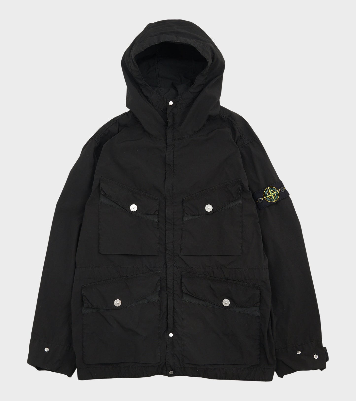 Light Compact Touch Poly-TC Jacket Black