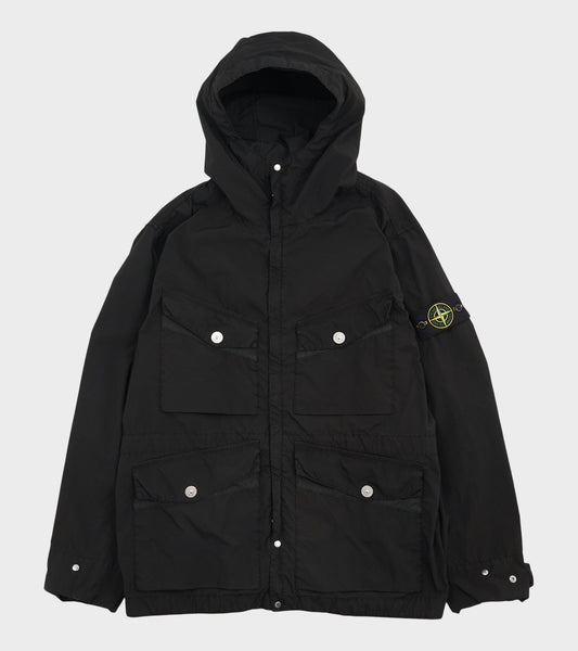 Light Compact Touch Poly-TC Jacket Black