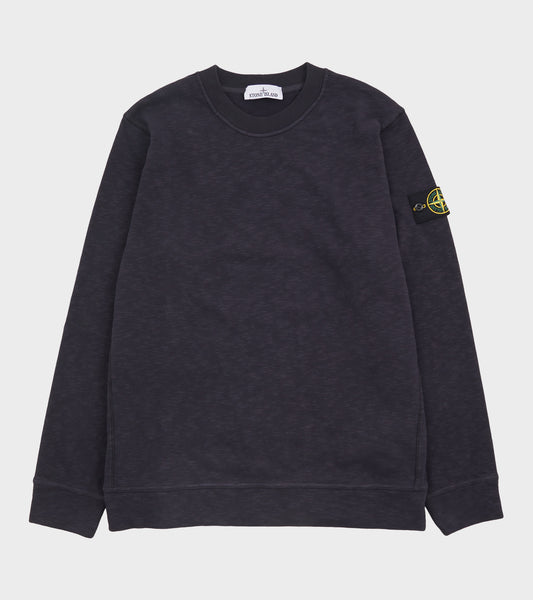 Heavy Woven Sweatshirt Ink Blue