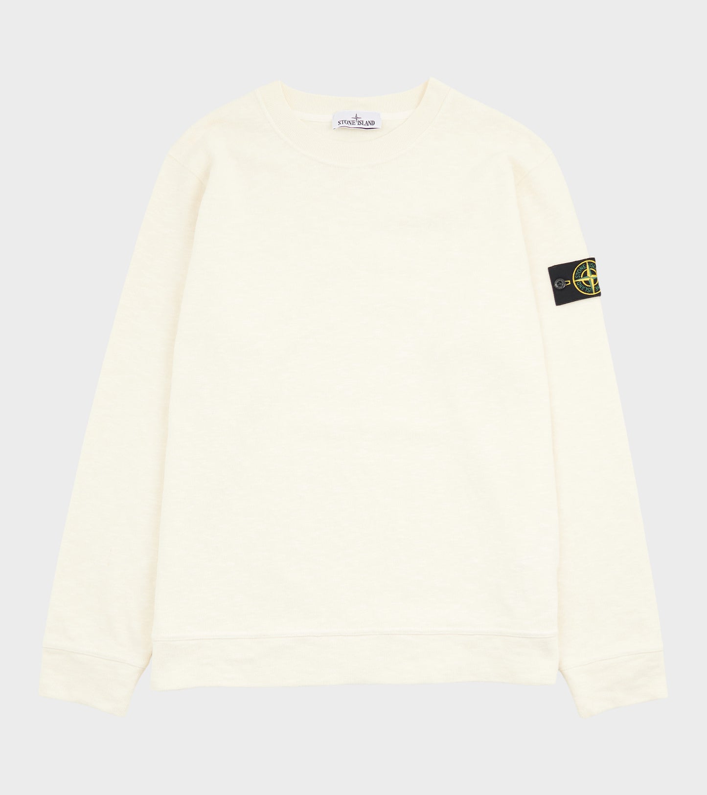 Heavy Woven Sweatshirt Ivory