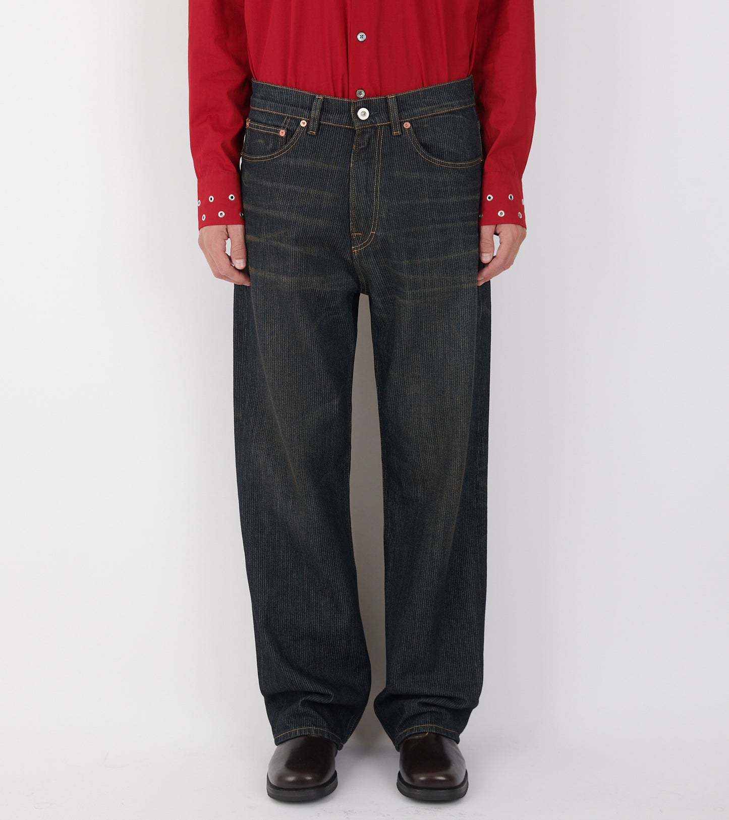 Third Cut Jeans Clay Tint Chain Twill