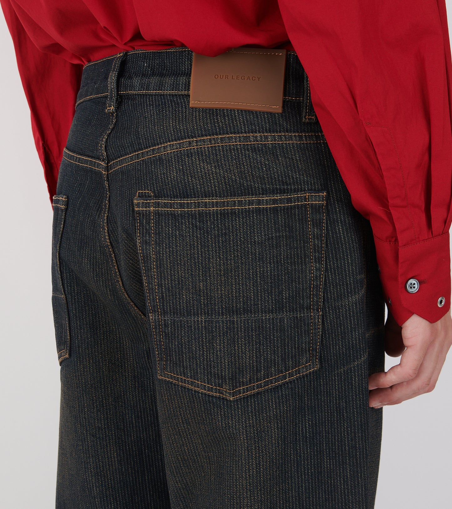 Third Cut Jeans Clay Tint Chain Twill