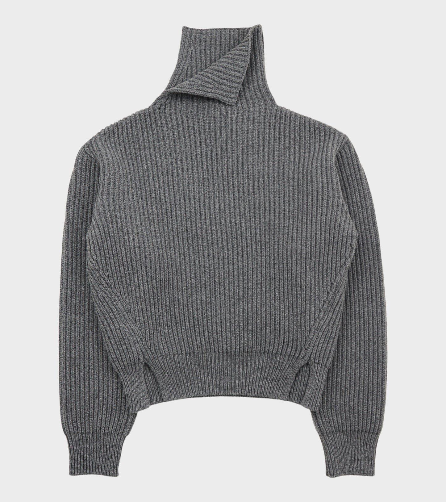 Wool Fisherman's Rib Jumper Koala