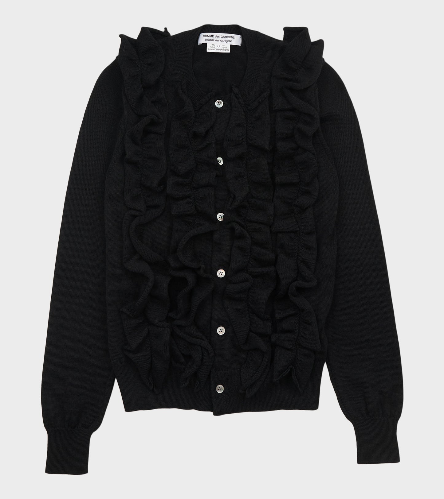 Fringe Sweater Black