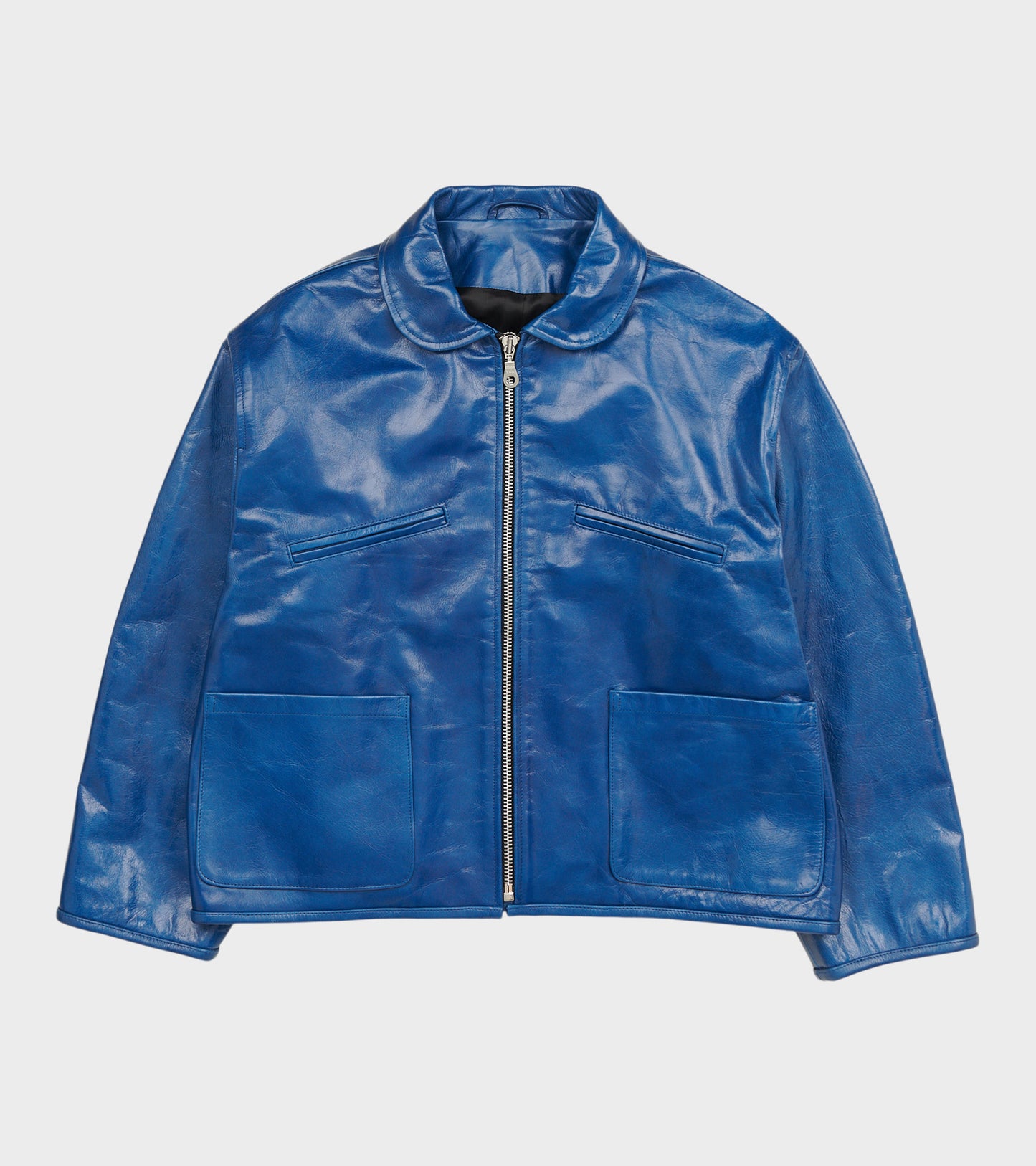Leather Flying Jacket Canada Blue