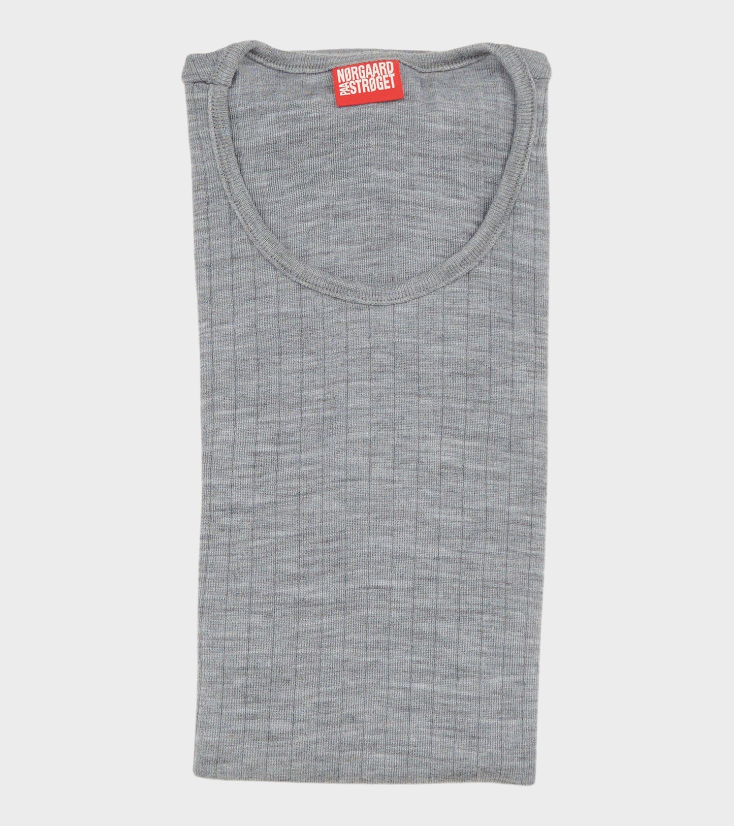101 Wool Rib Light Grey