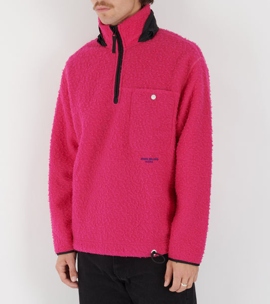 Marina Felted Wool Anorak Pink
