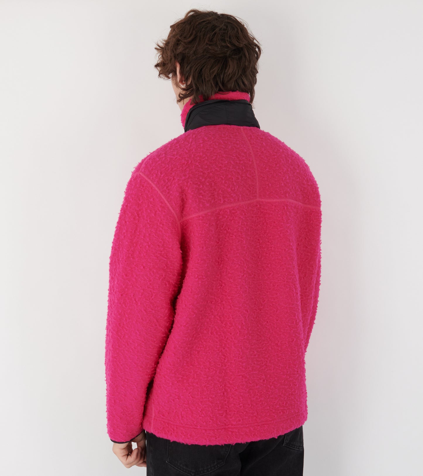 Marina Felted Wool Anorak Pink