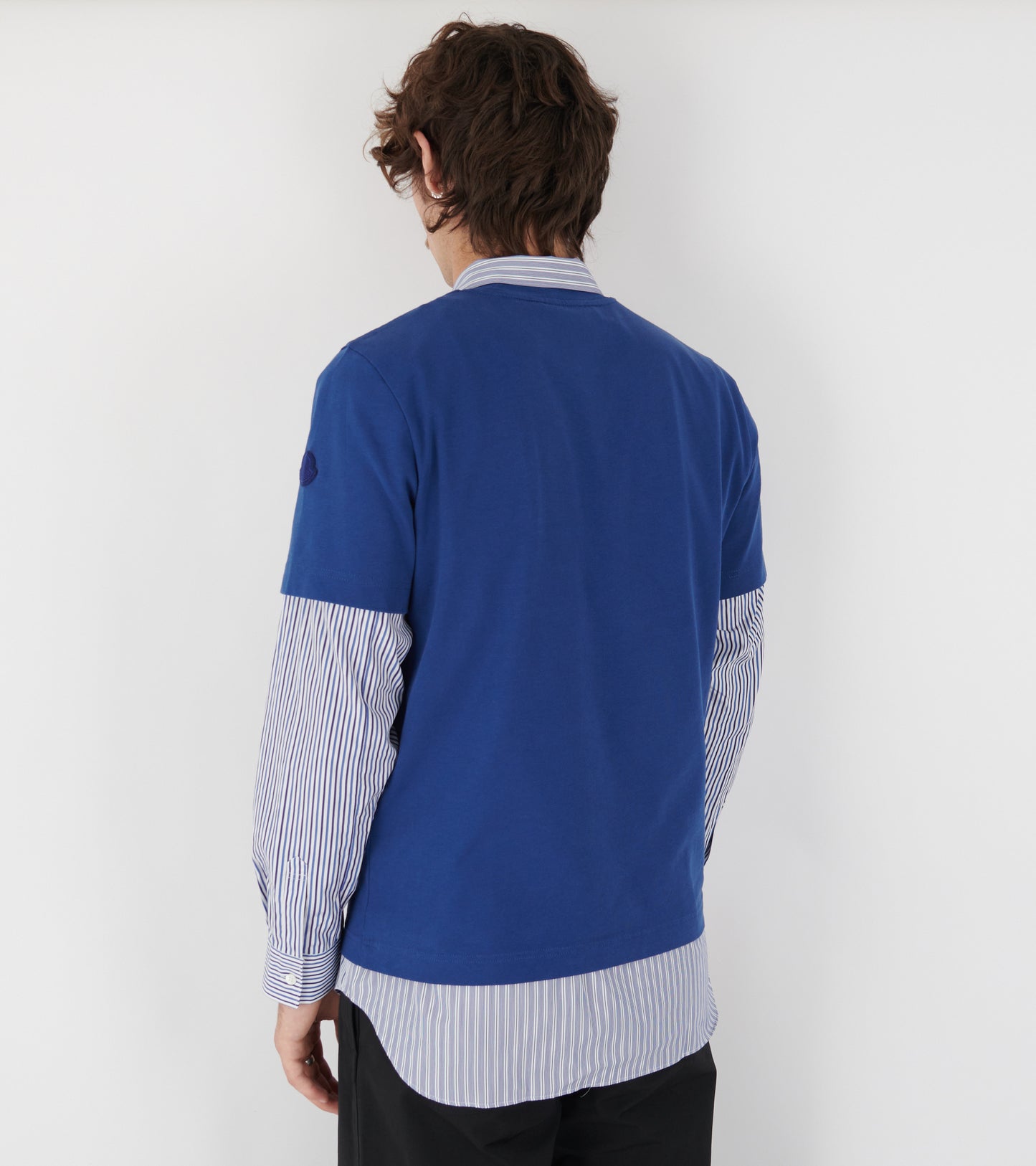 Embroidery Logo T-Shirt Blue