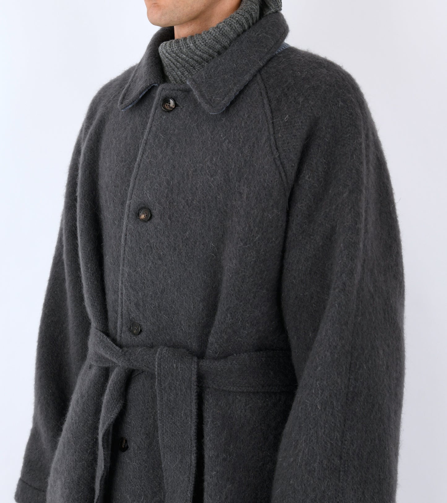 Mens Wickham Coat Slate