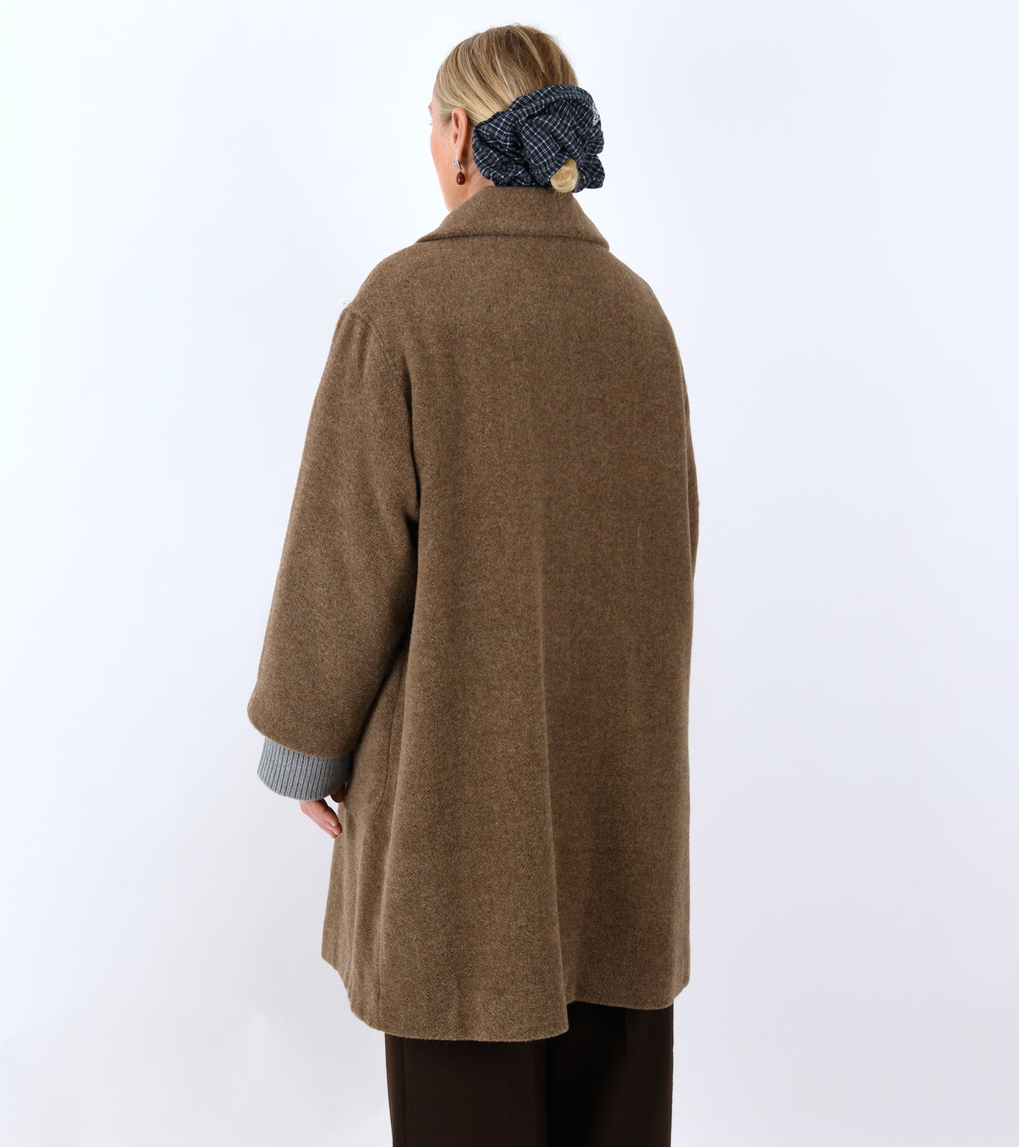 Astrid Long Coat Brown