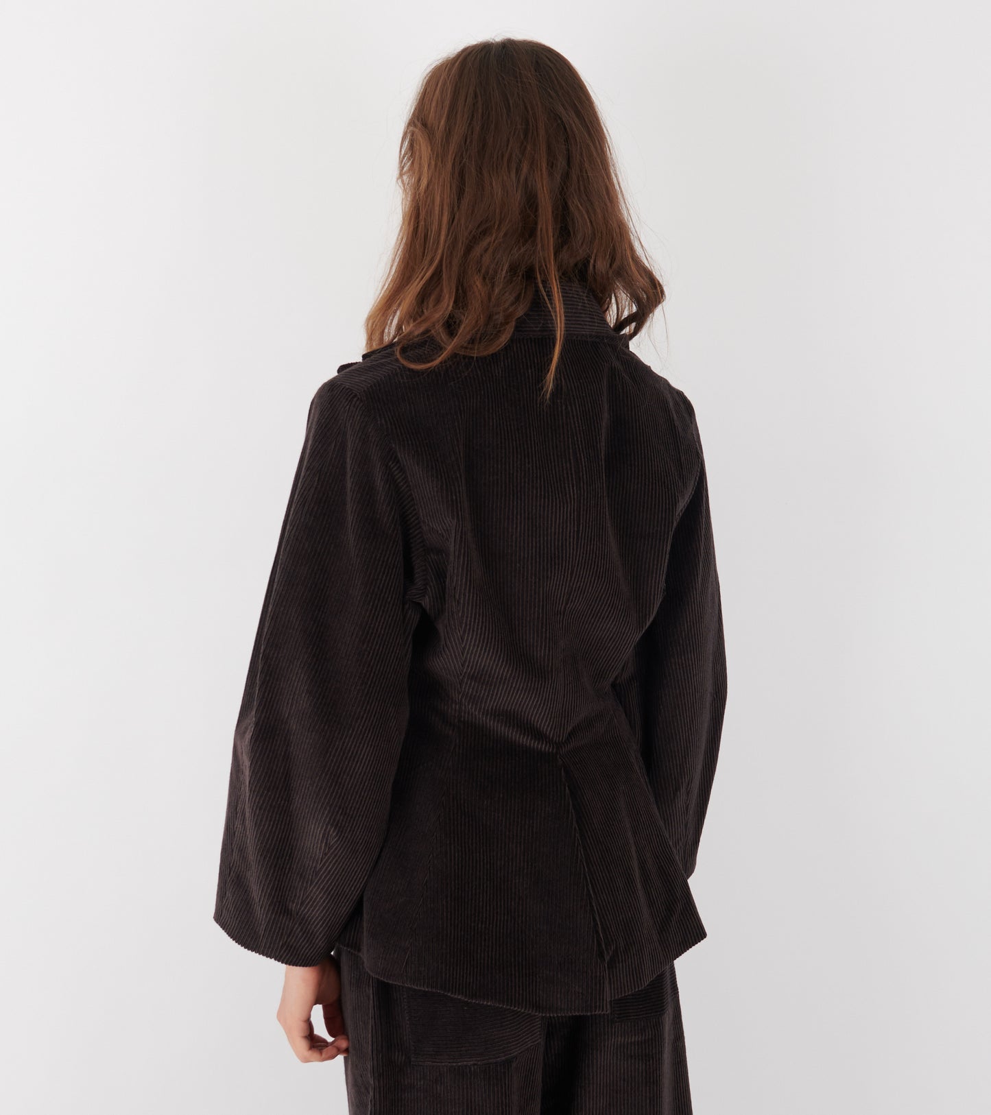 Japanese Two-Tone Corduroy Tender Blazer Taupes