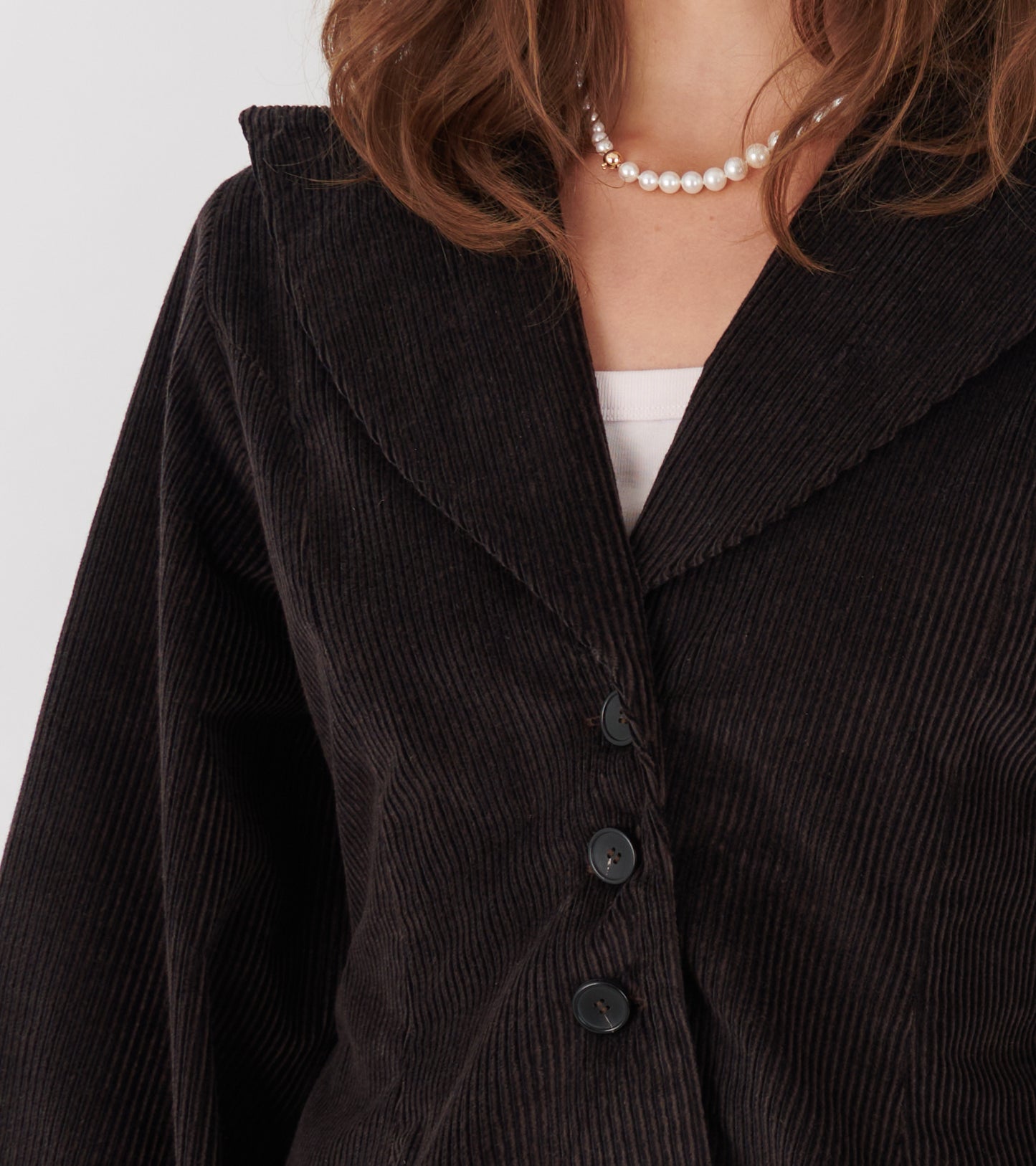 Japanese Two-Tone Corduroy Tender Blazer Taupes