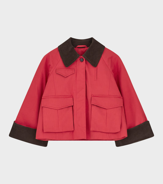 Gaby City Jacket Aurora Red