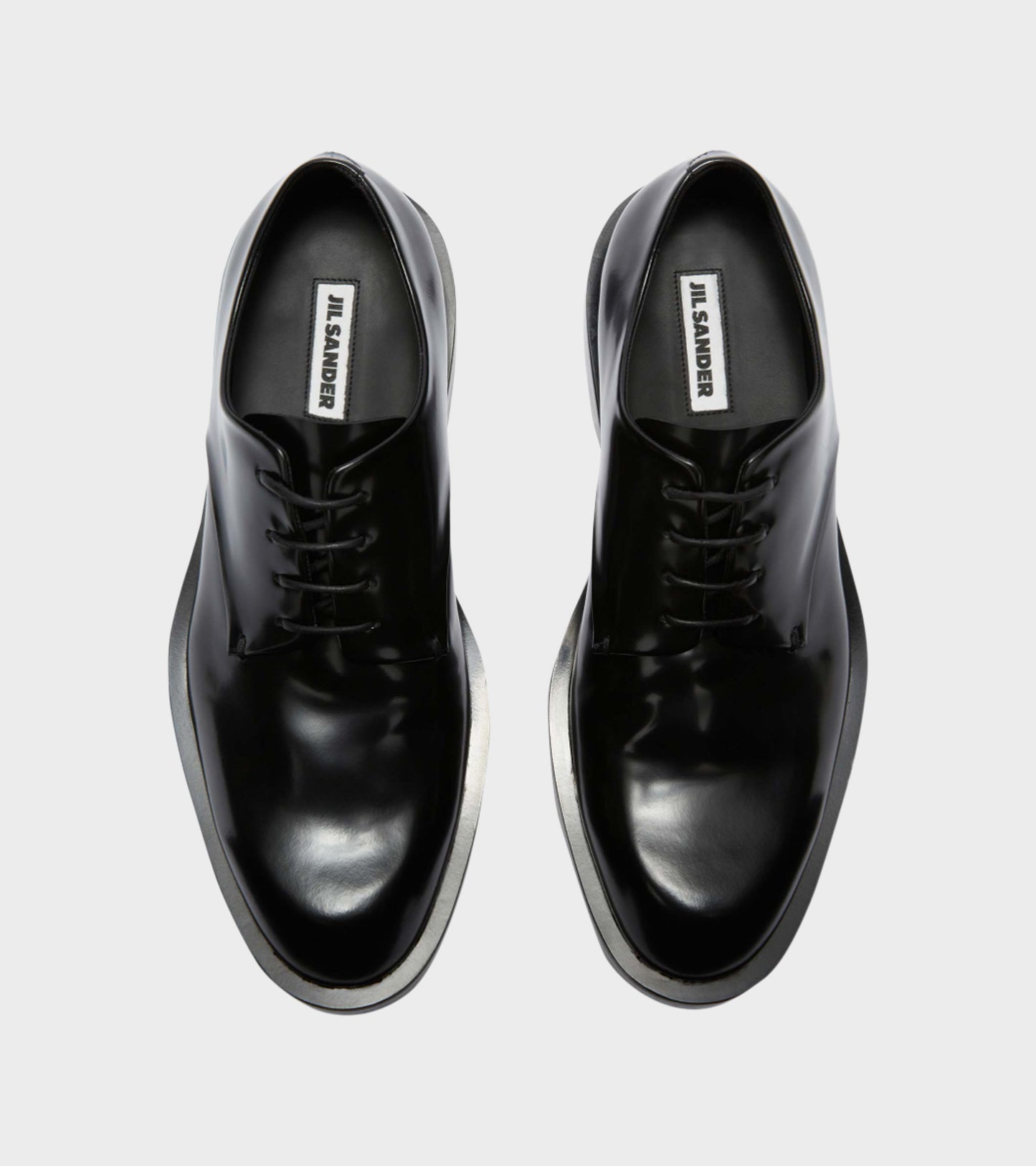 Leather Lace-up Shoe Black