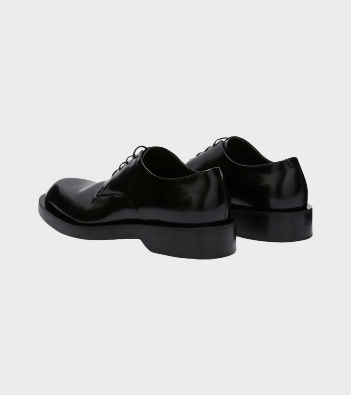 Leather Lace-up Shoe Black