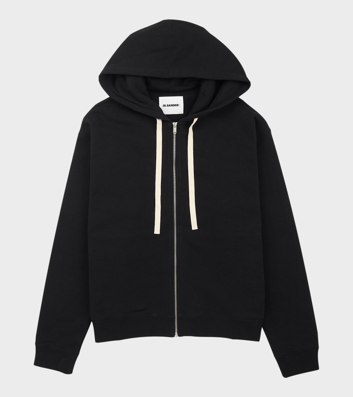 Zipped Hoodie Black