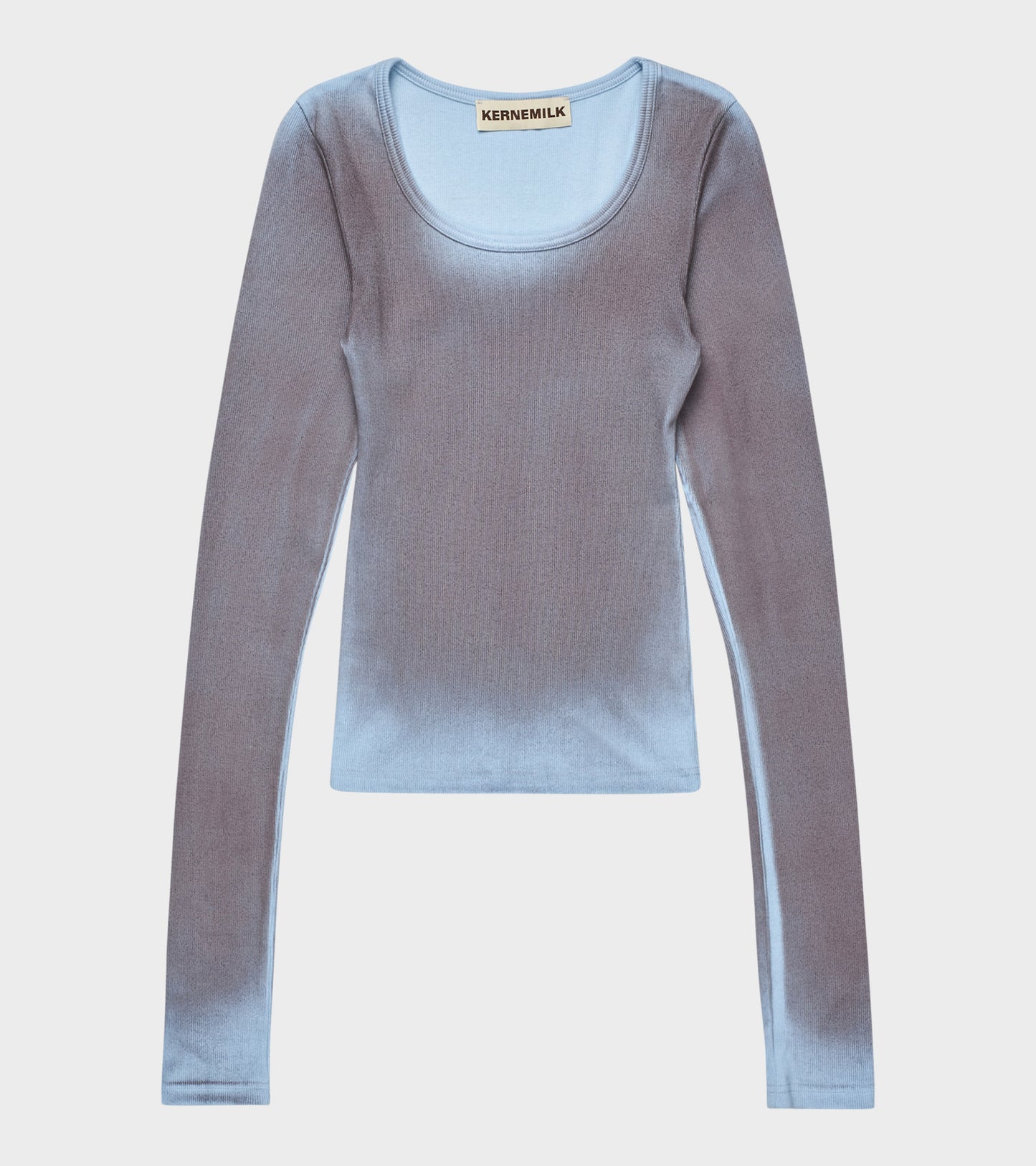 Java Blouse Light Blue/Brown