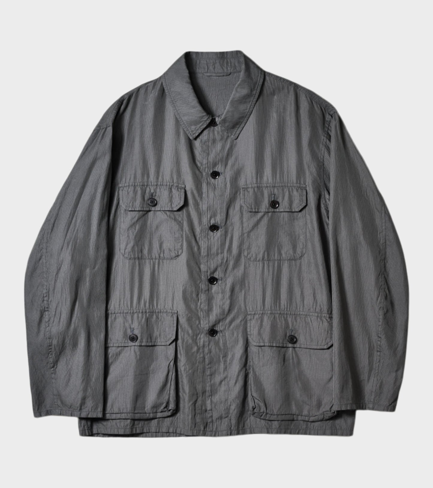 Safari Shirt Jacket Ink Black