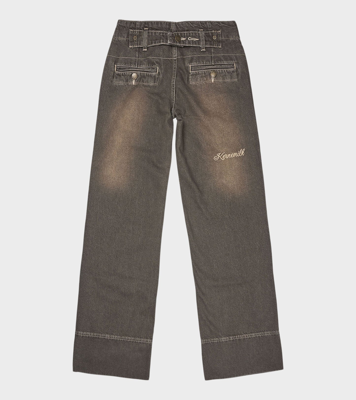 Karli Jeans Dusty Green