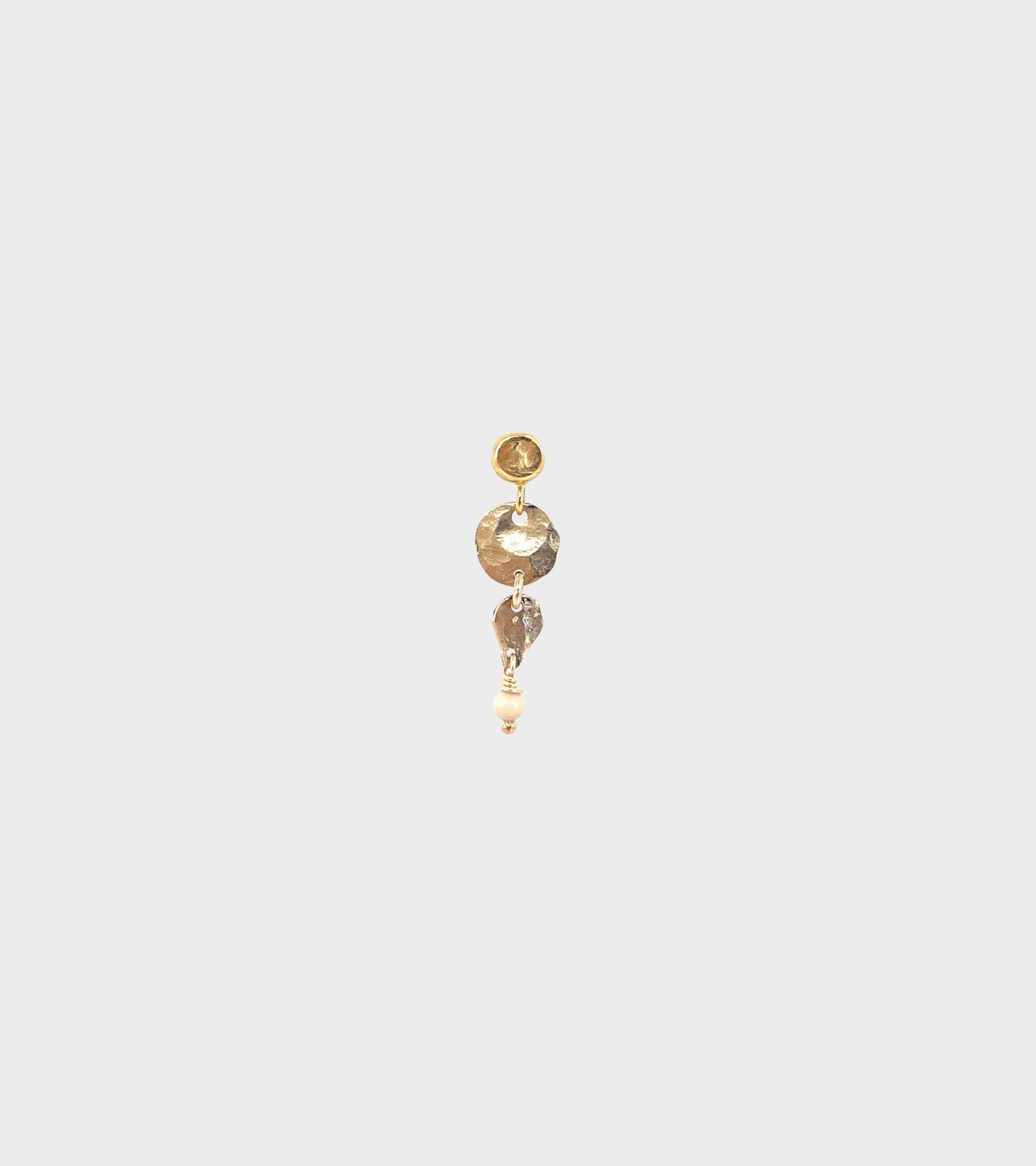 Katrina Earring Cream Riverstone