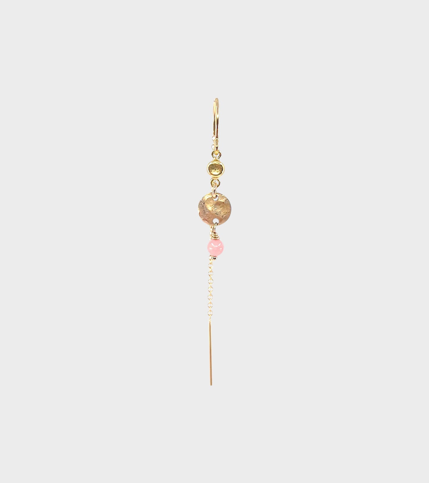 Nida Earring Rhodocrosite