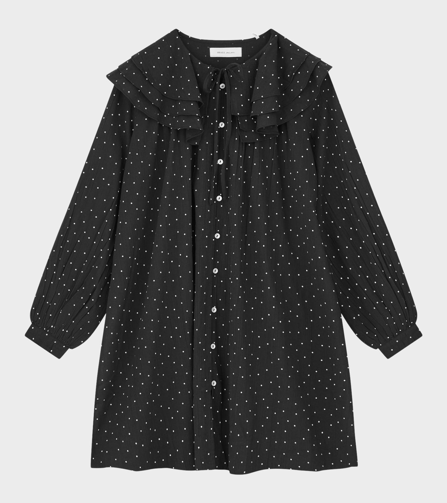 Lilou Dress Black/White Dot