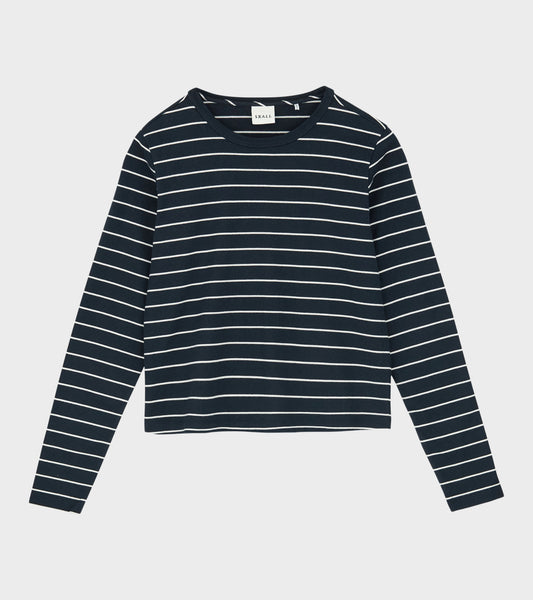 Loui Blouse Navy/White Stripe