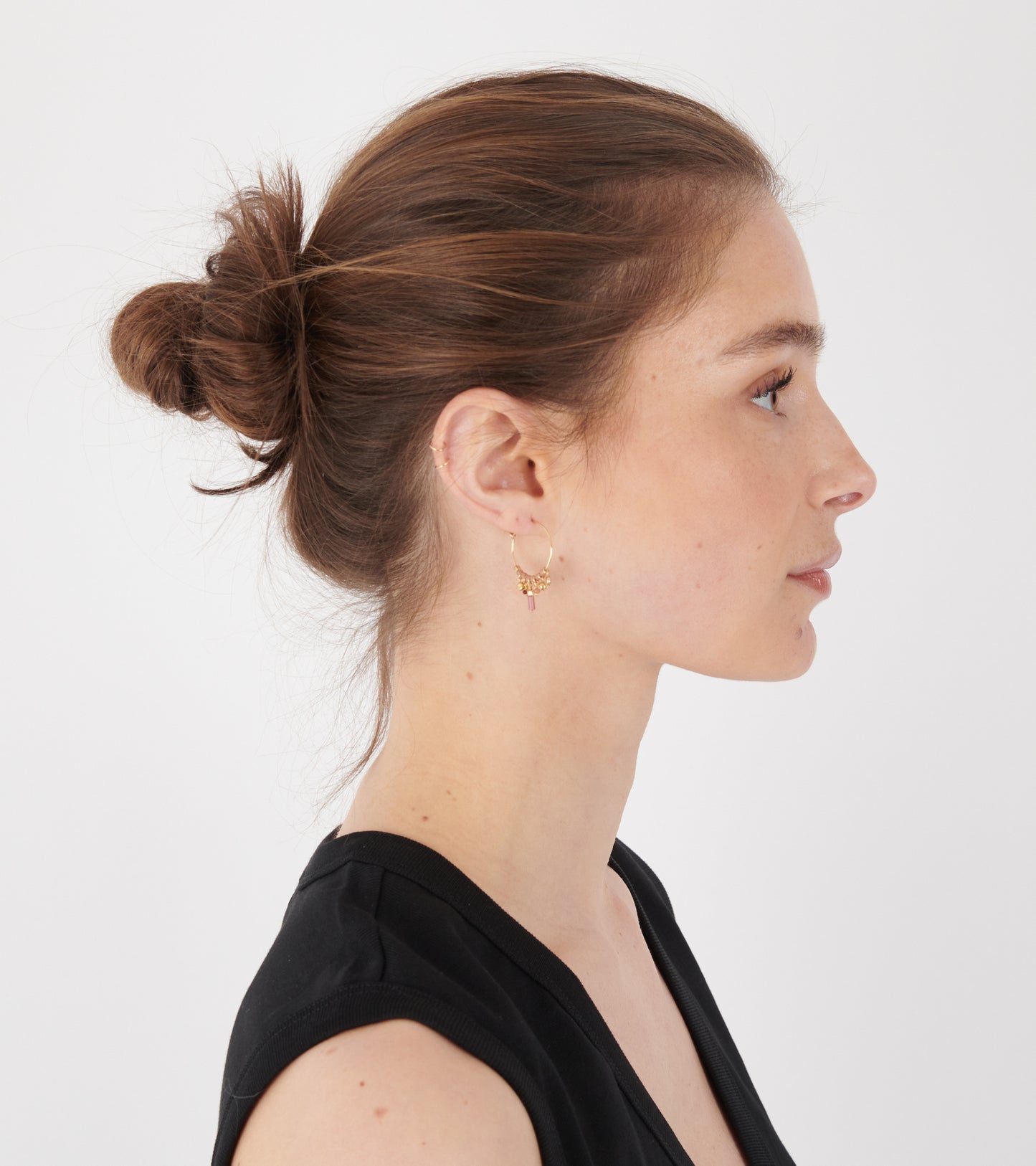 Lylah Earring Rose Mix