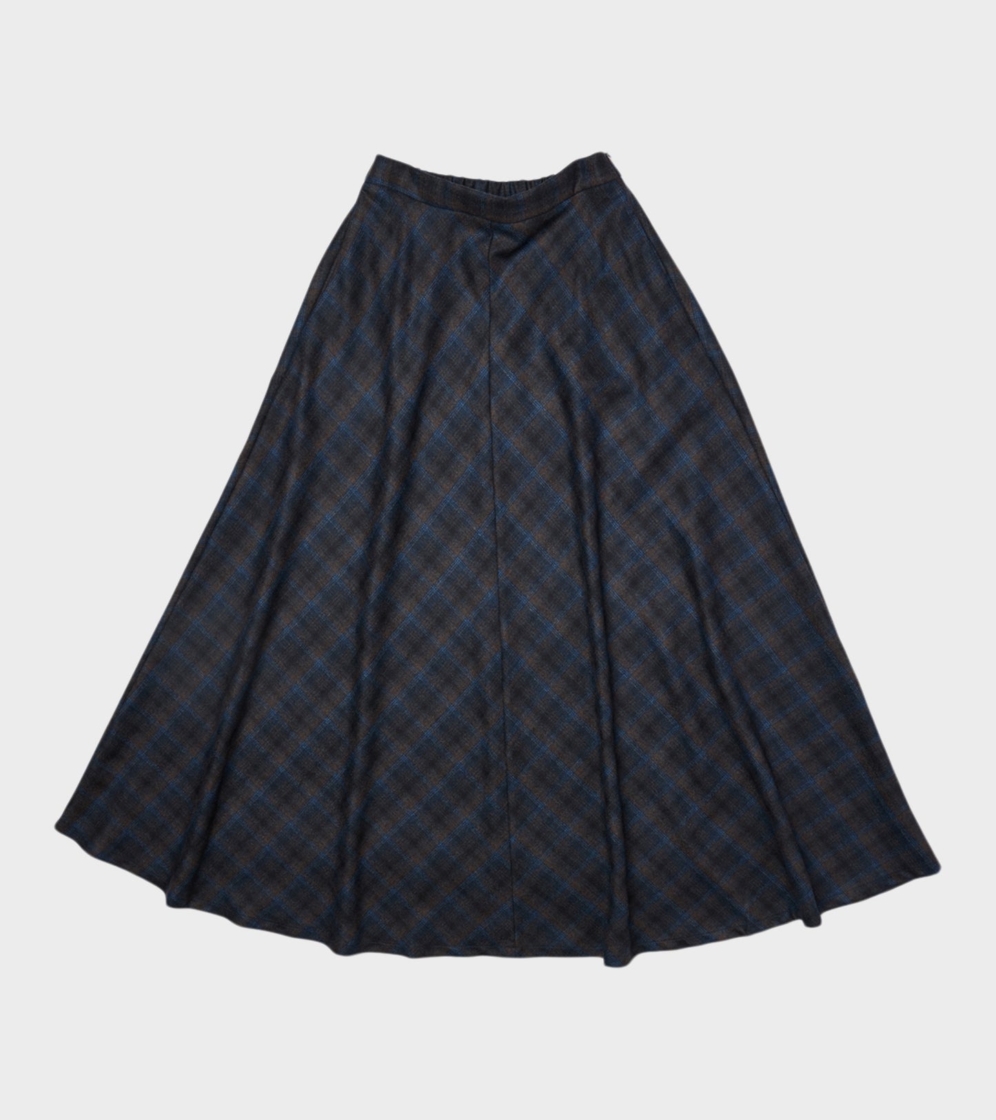 Maya Skirt Check Bleu