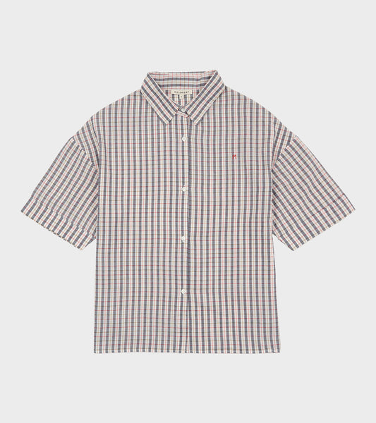 Edith Shirt No. 776 Merle Navy Blue