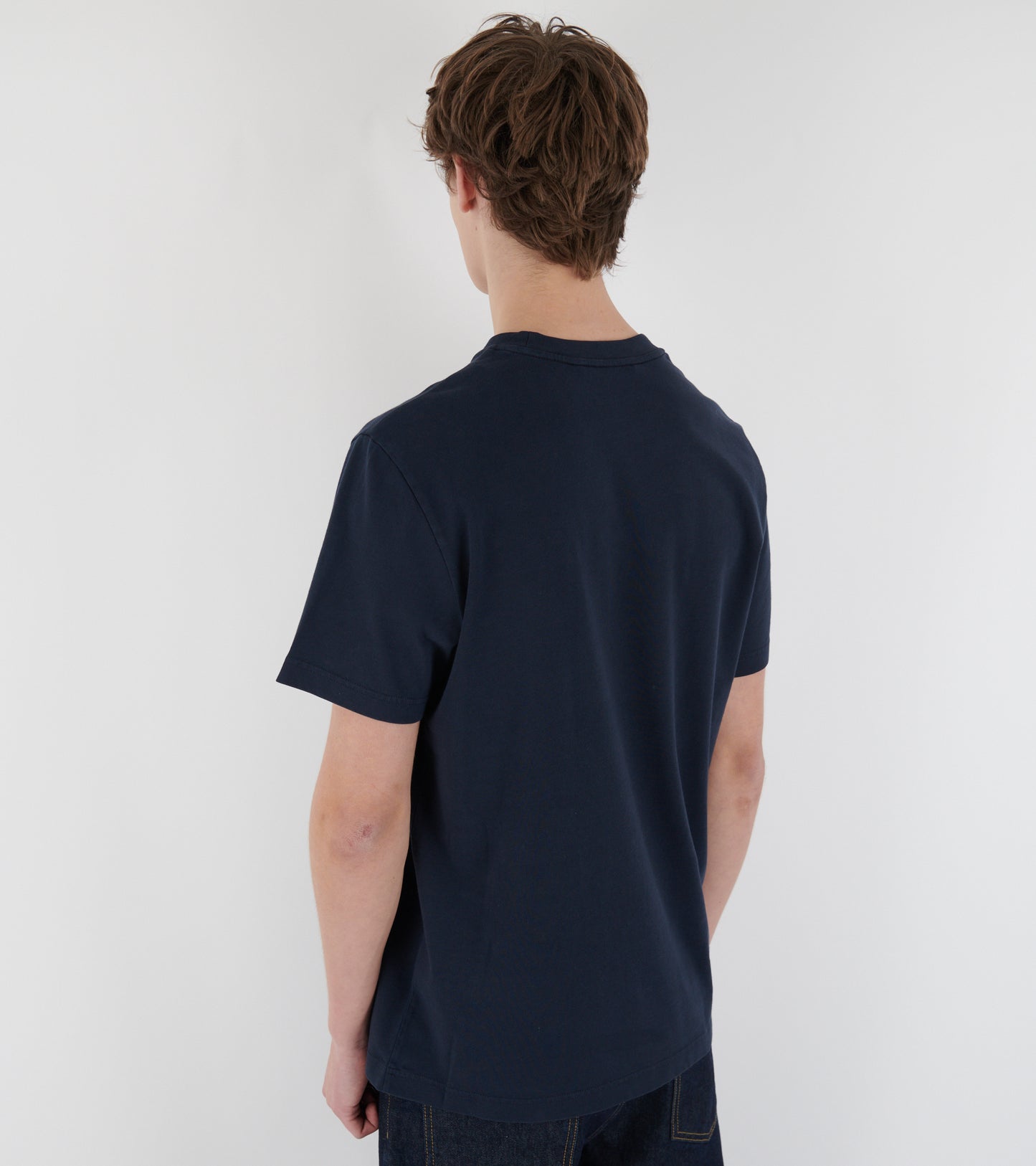 Embroidered Logo T-shirt Navy
