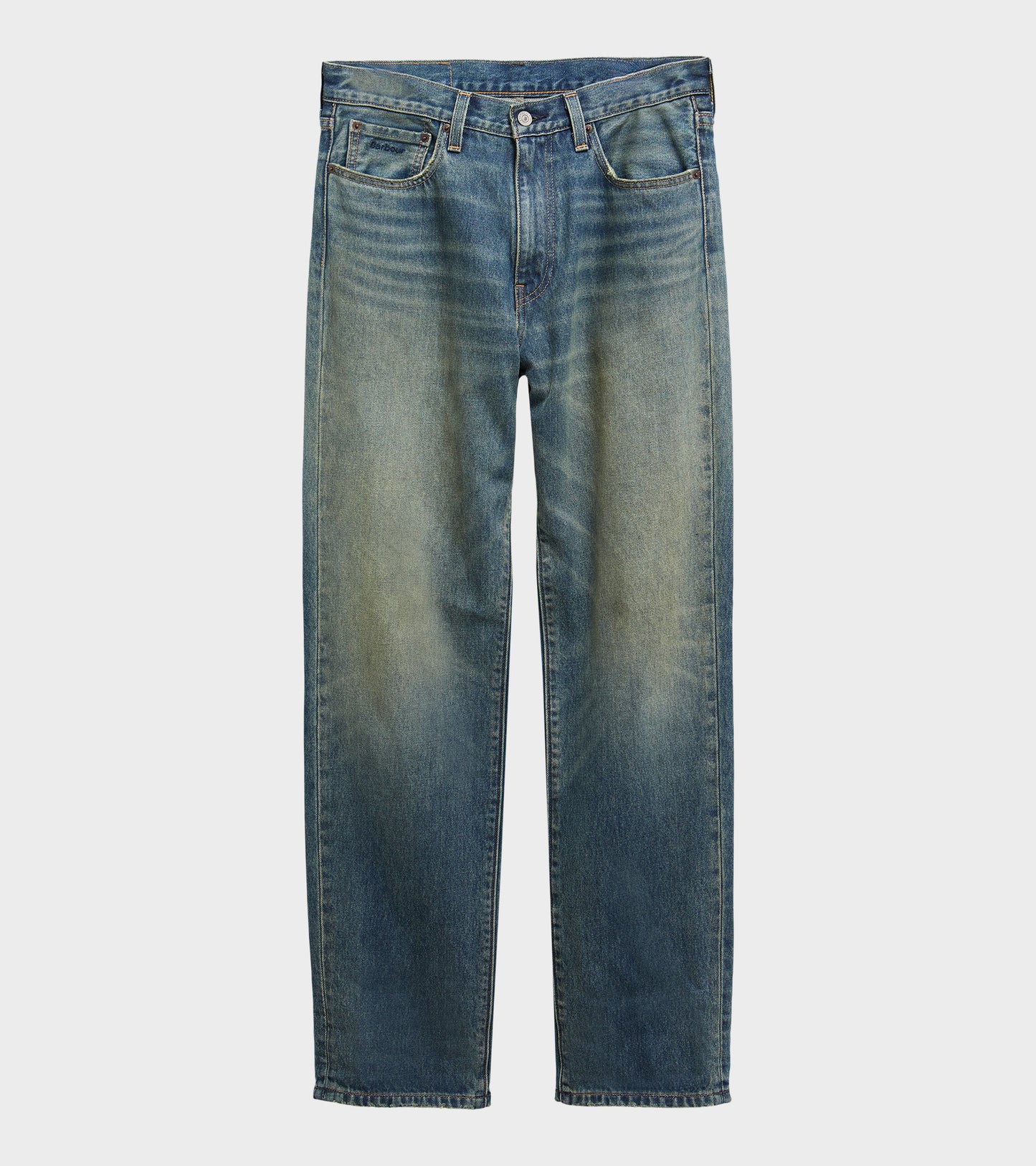 568 Loose Jeans Dark Worn