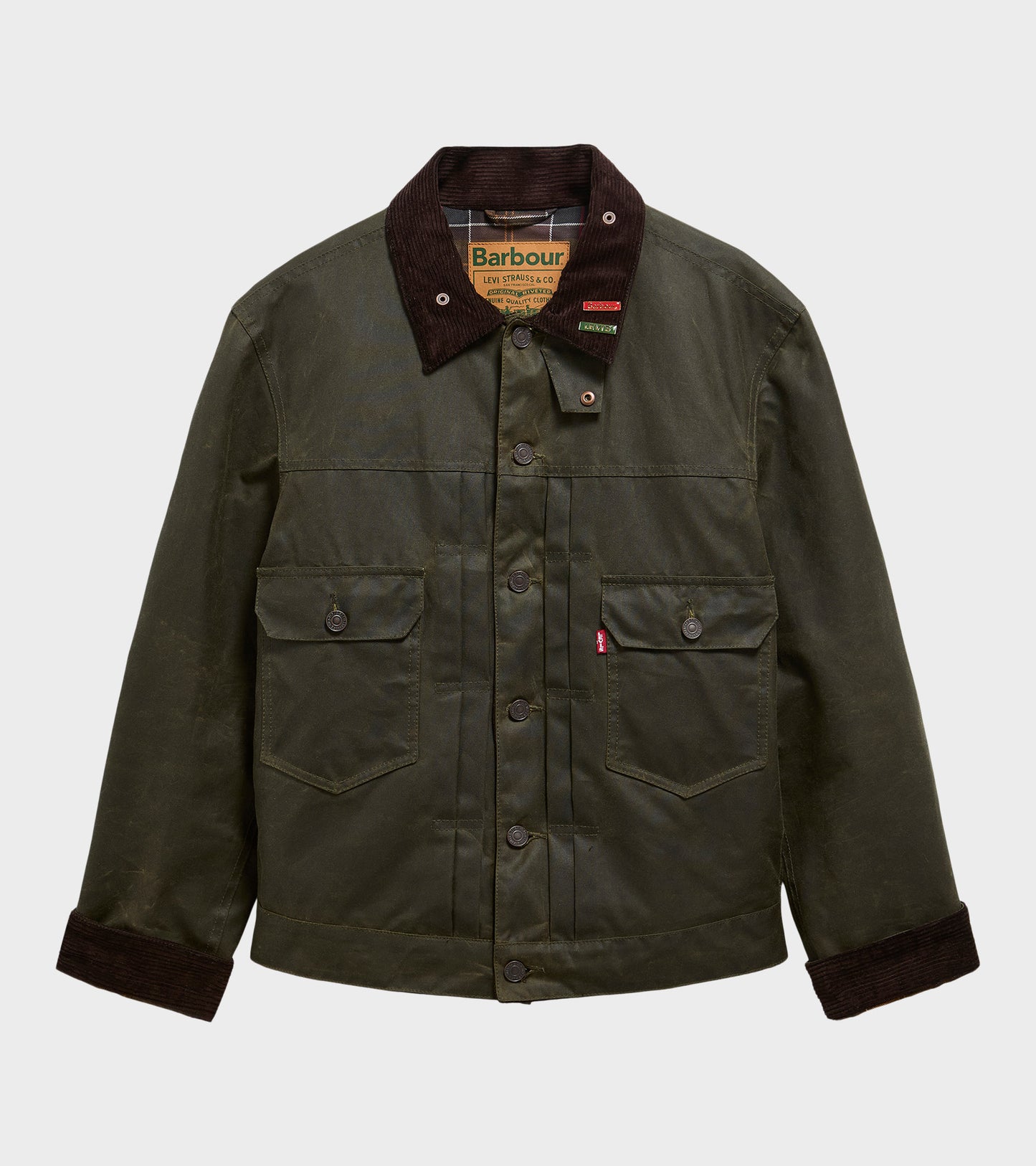 Type 2 Wax Jacket Archive Olive