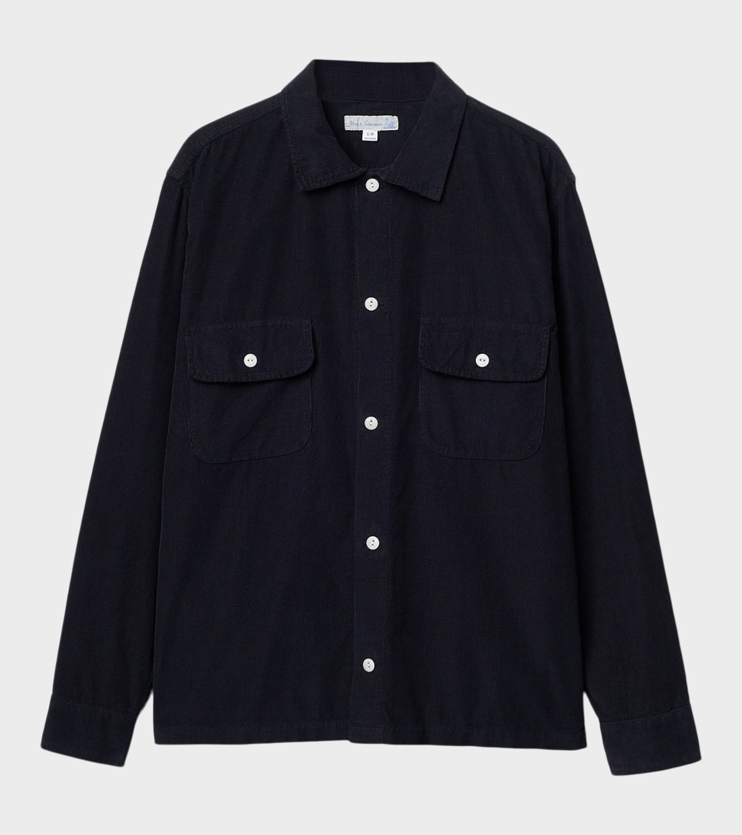 Corduroy Shirt Black