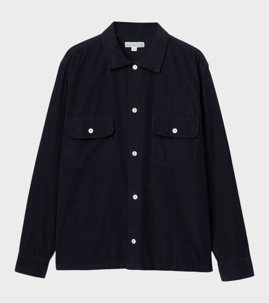 Corduroy Shirt Black