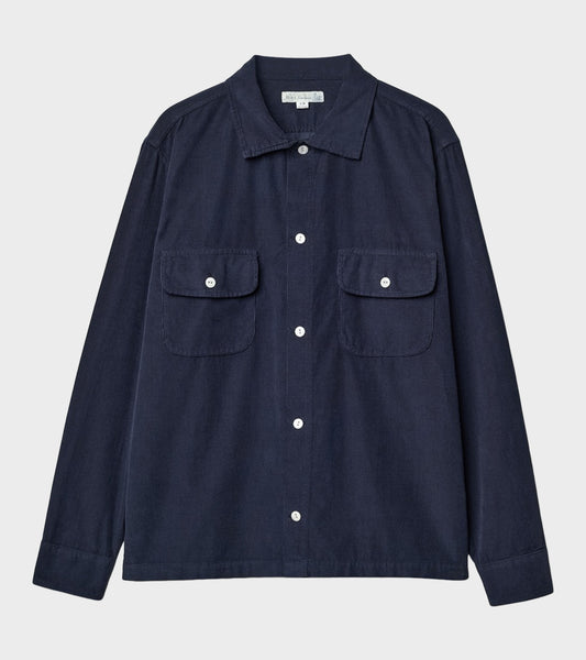 Corduroy Shirt Night Blue
