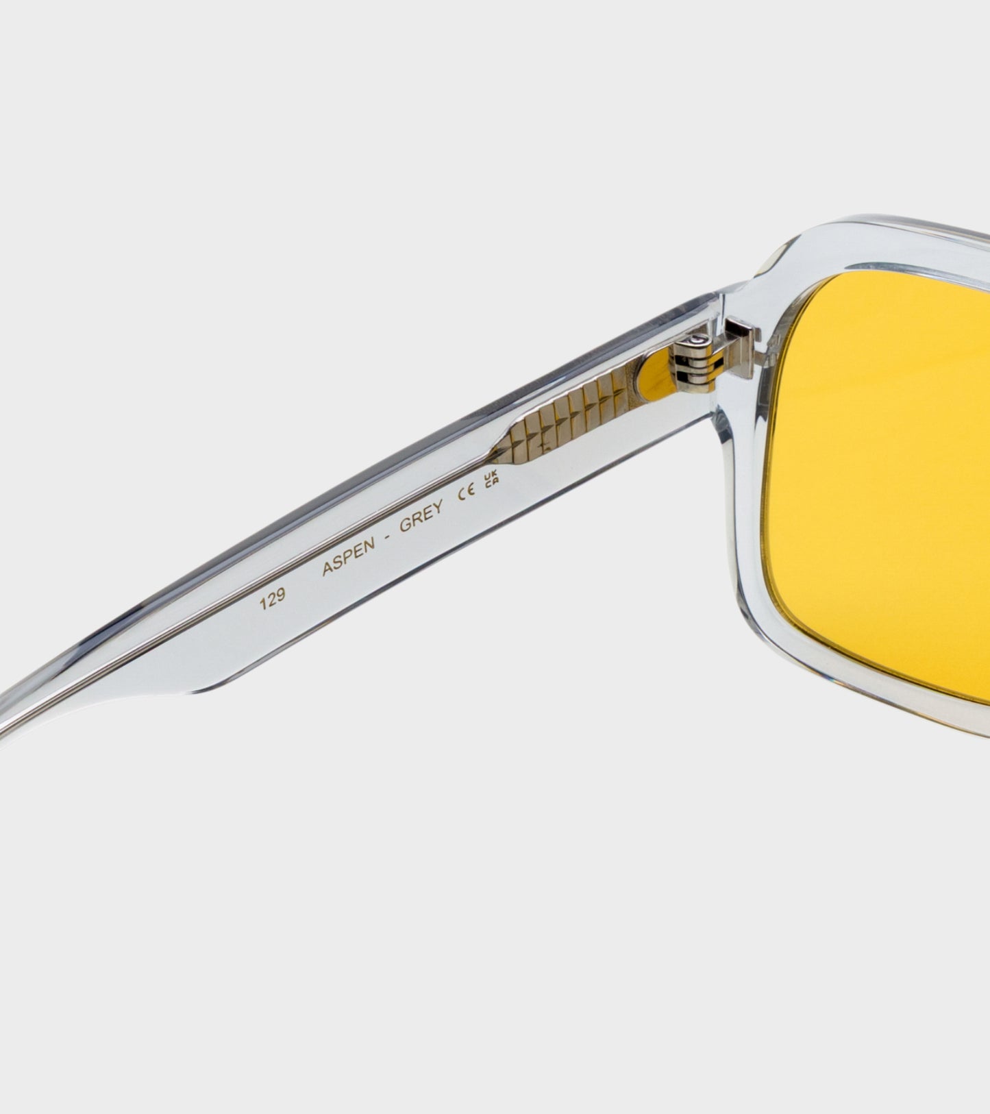 Aspen Grey/Orange Solid Lens