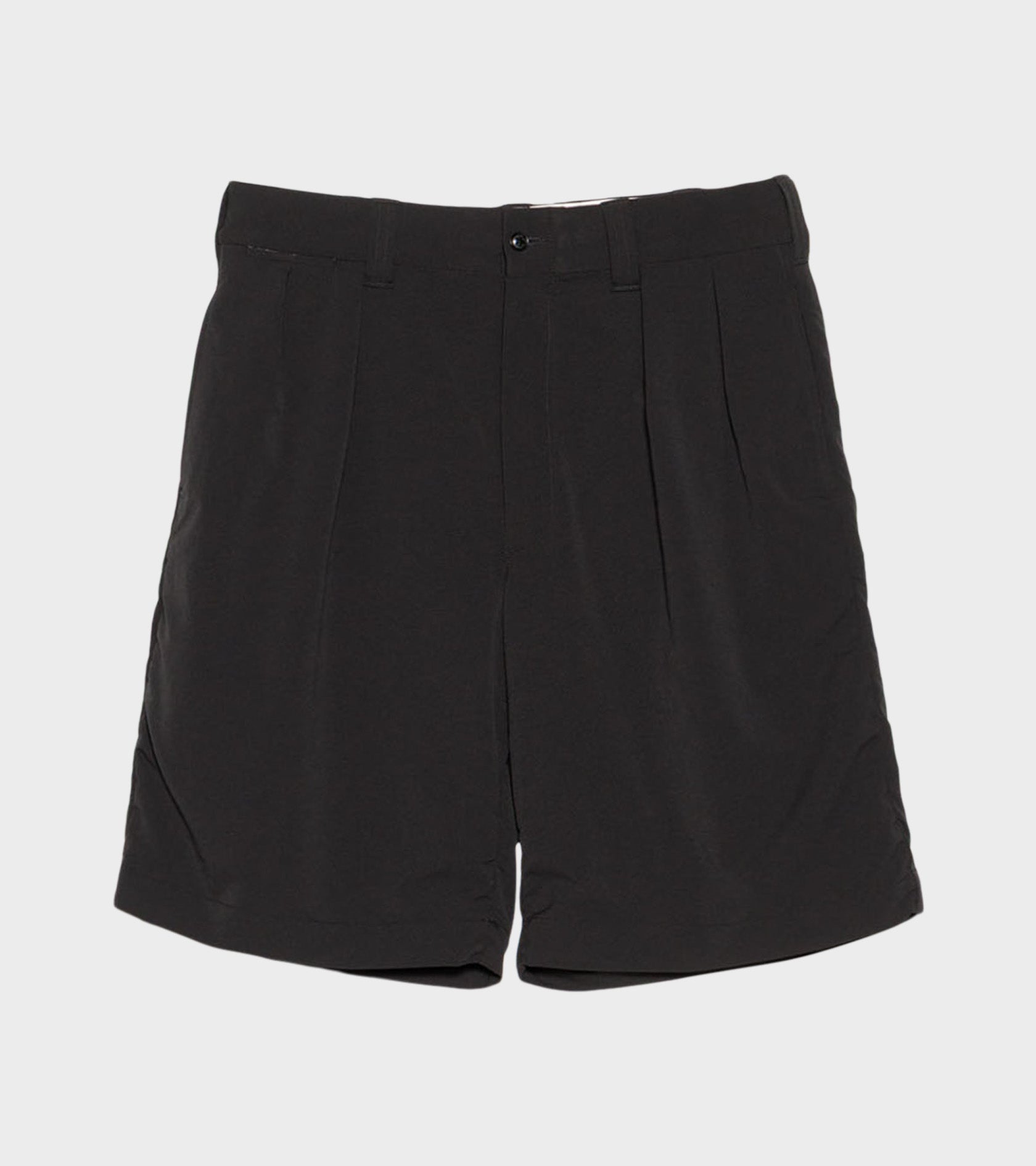 【Size4＝L相当】nonnotte Draping Wide Shorts Alphadry Double Pleat Shorts Black – Dr. Adams