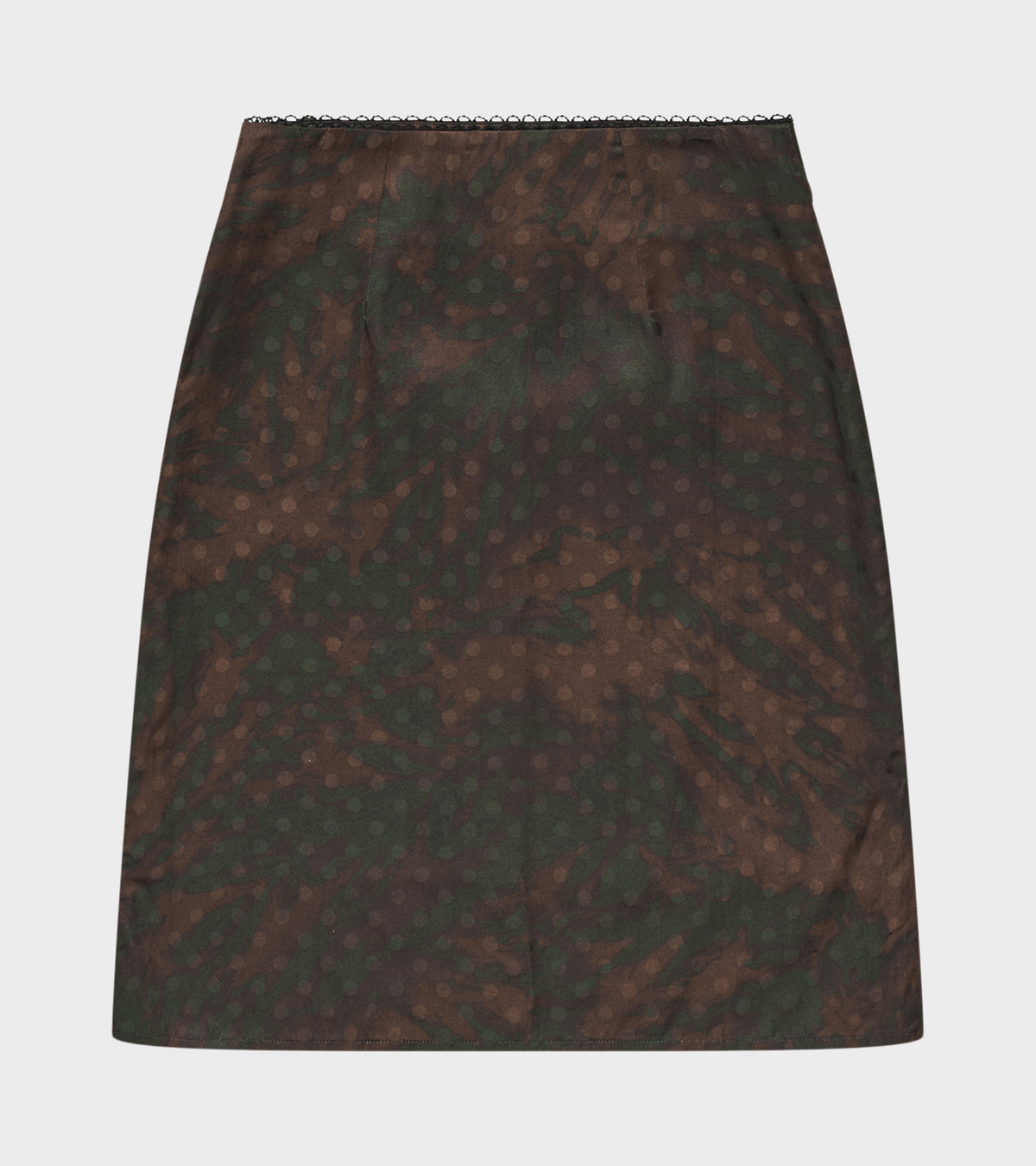 Dot Lily Skirt Brown