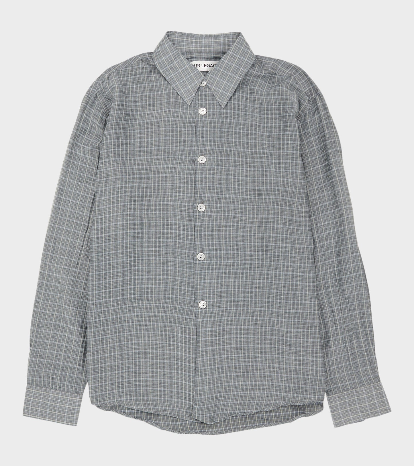 Beyond Shirt Picnic Check Cotton Silk