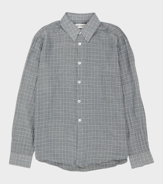 Beyond Shirt Picnic Check Cotton Silk