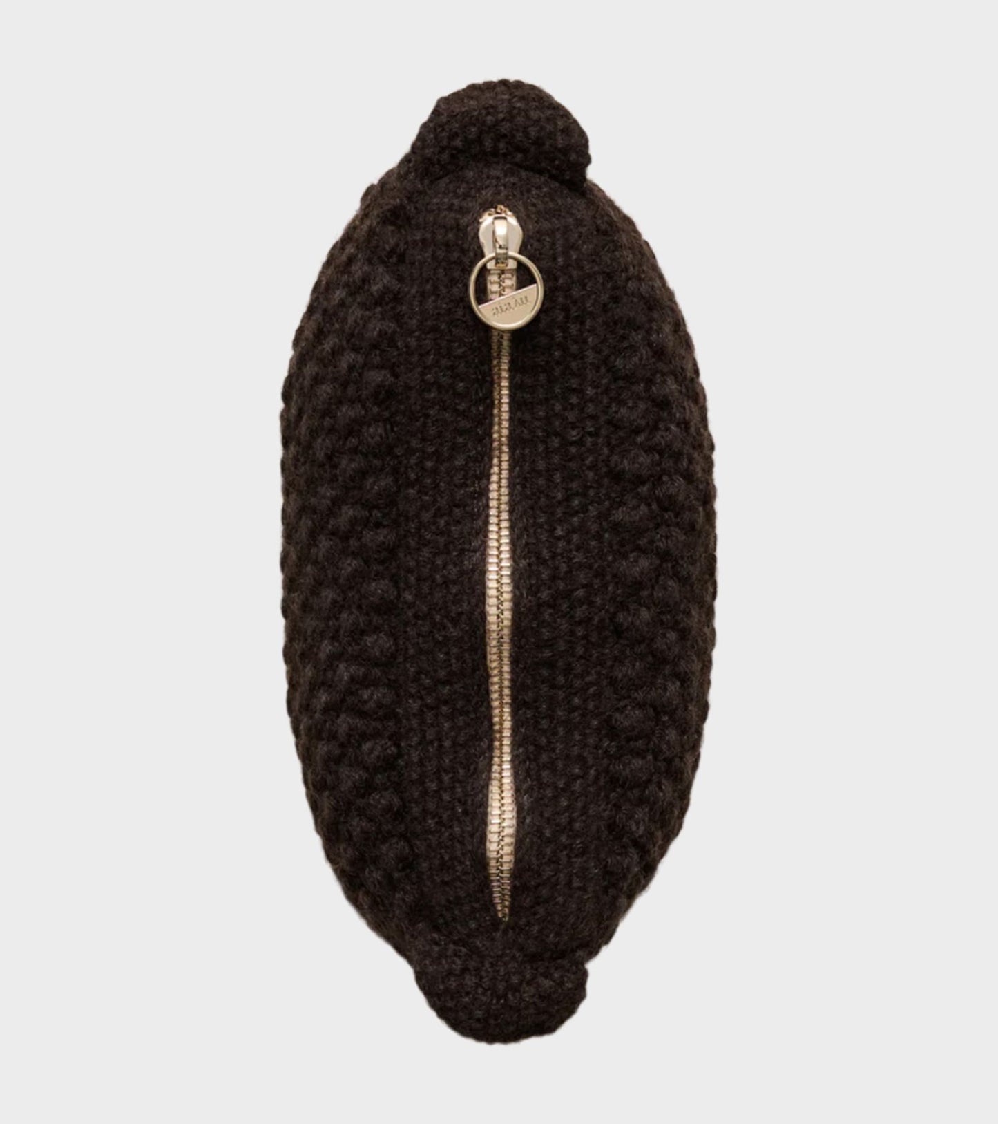 Helen Classic Clutch Dark Brown