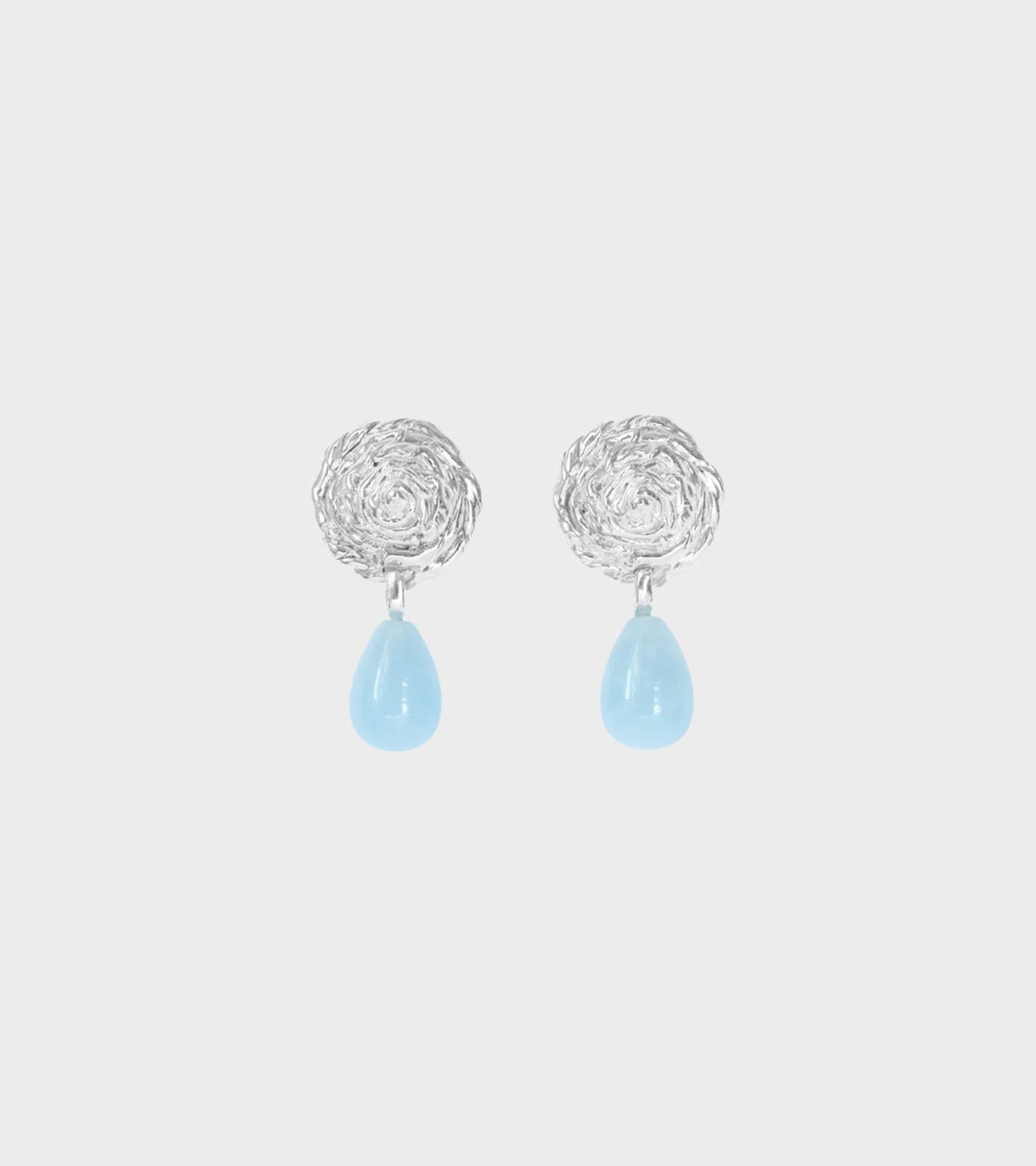 Breton Glacier Earrings Silver