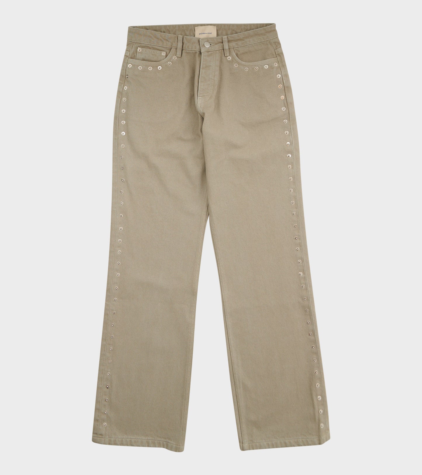Crowd Low Waist Jeans Grey