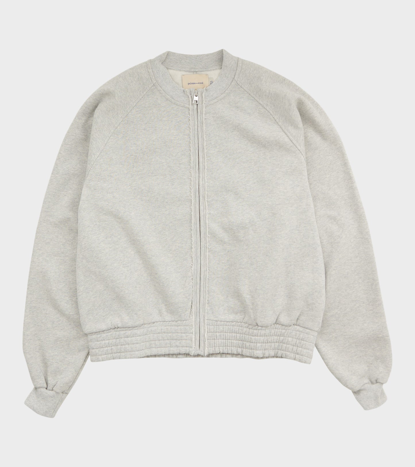 Nila Sweat Zipper Light Grey
