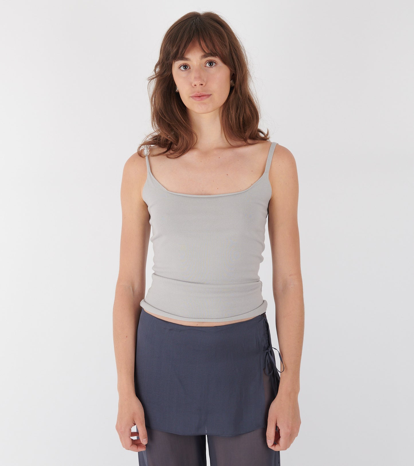 Zalea Top Grey