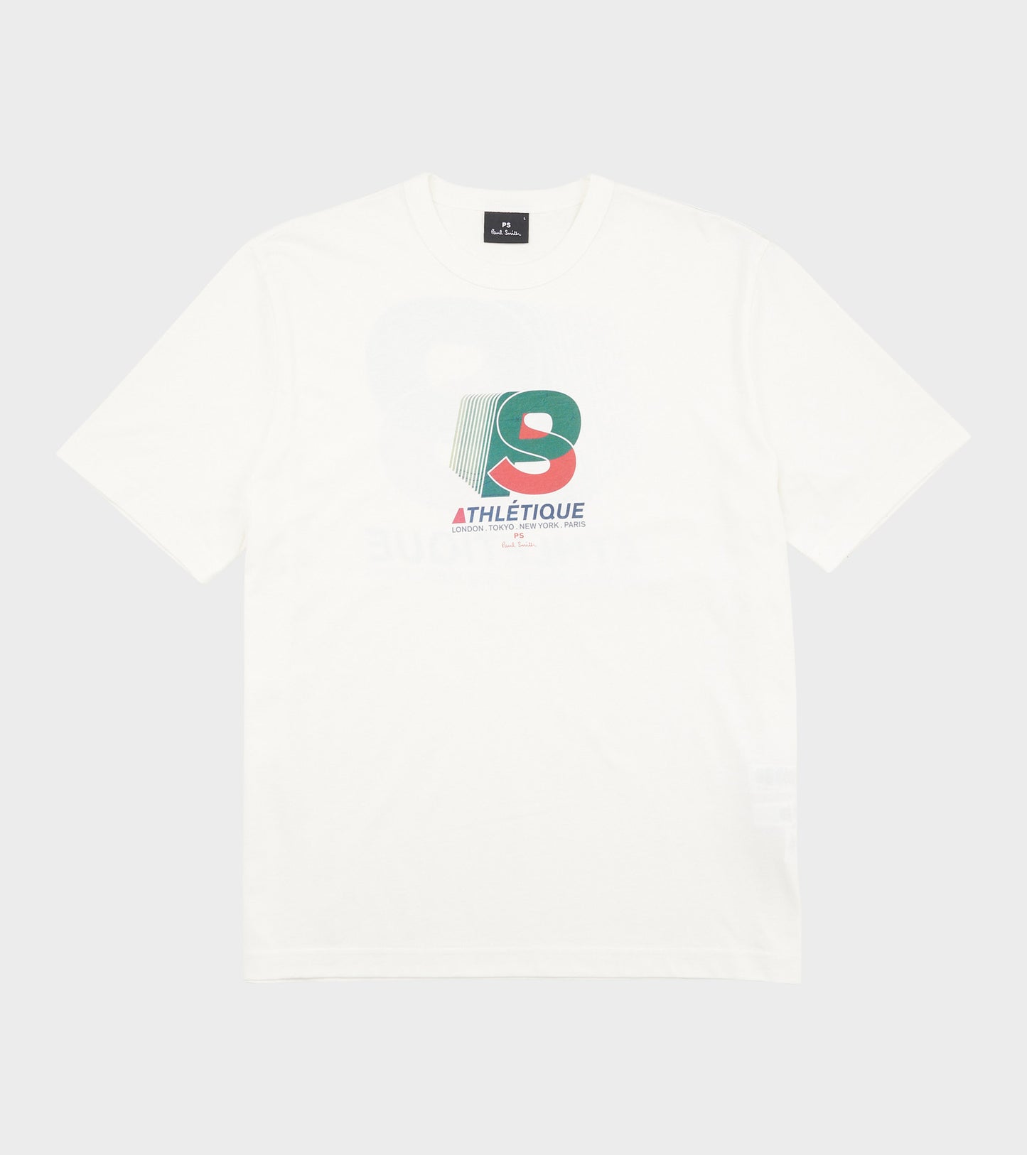 Casual Fit T-Shirt Athletic White