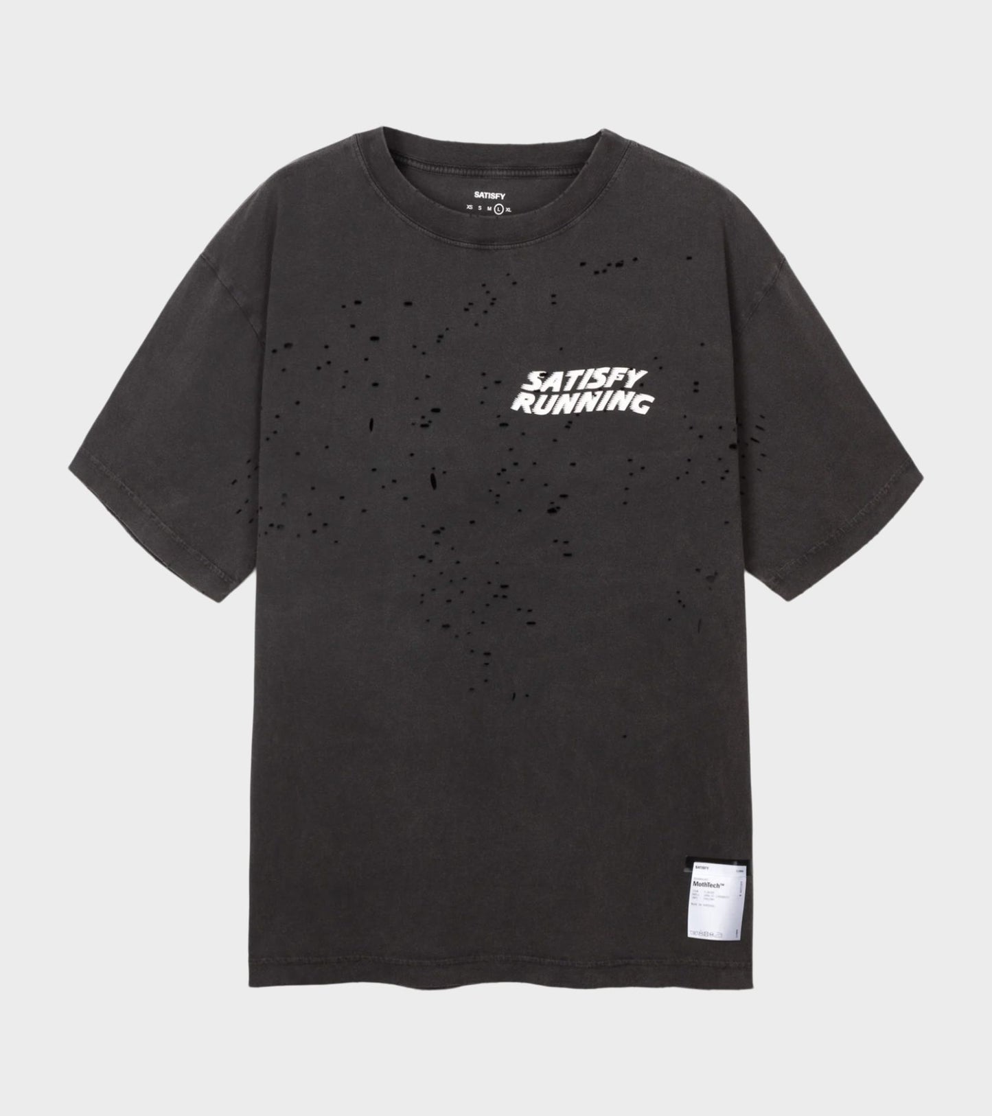 MothTech T-shirt Aged Black WA