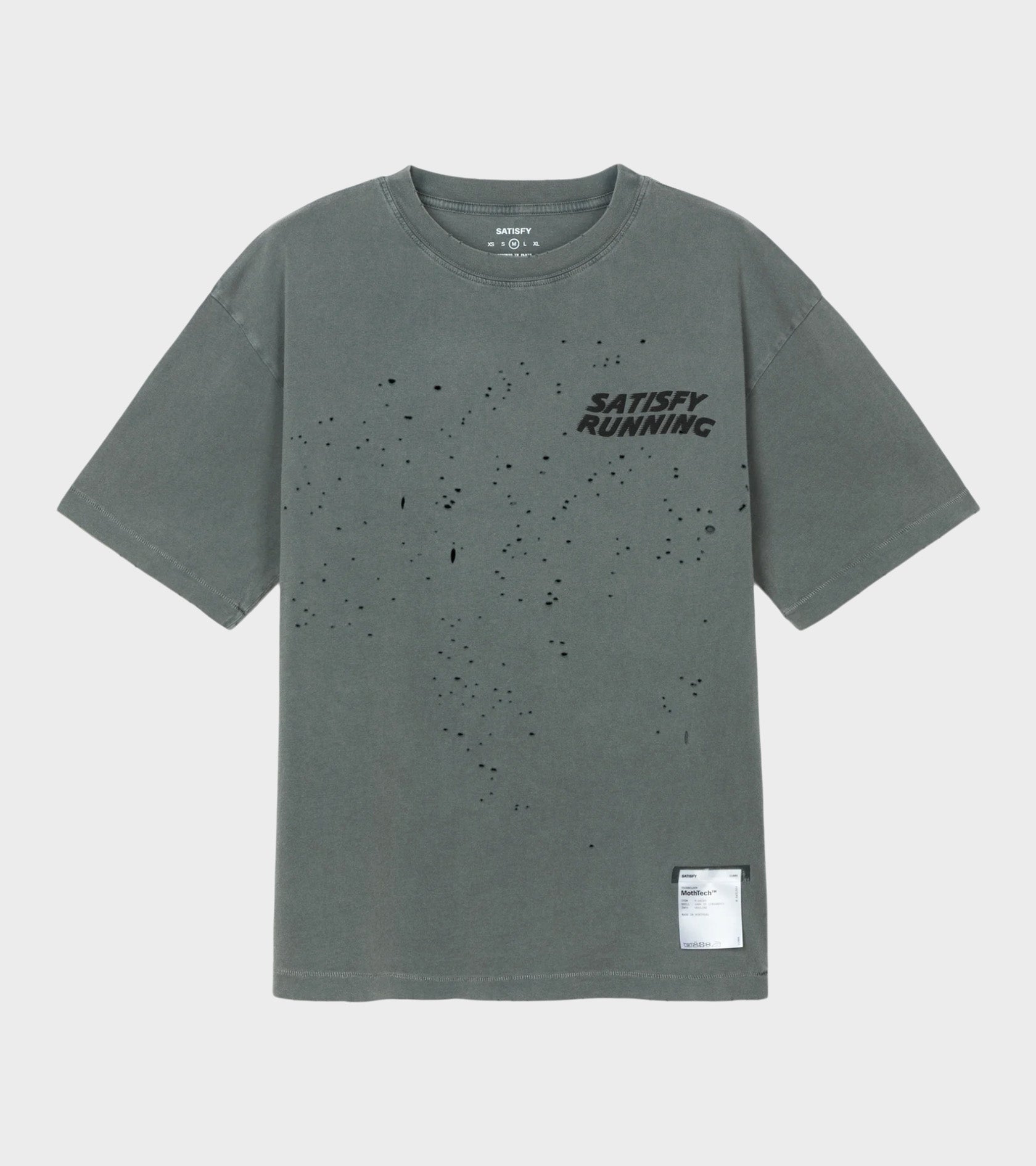 MothTech T-shirt Faded Black WA – Dr. Adams